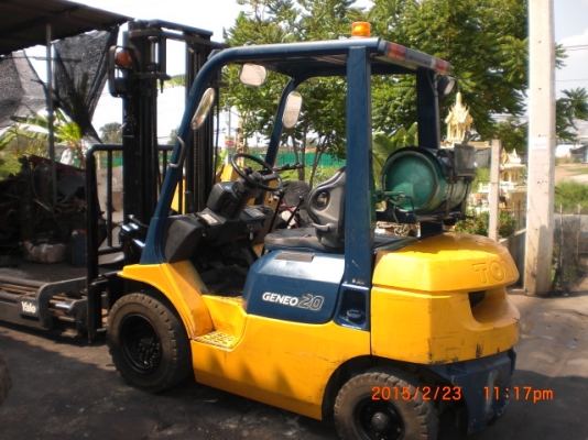 ขายรถยก toyota  40-7fg20 3.50 m. side shifter