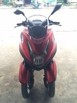 ขายรถมอเตอร์ไซต์ ยามาฮ่า Tricity สีแดง ปี14 จ.บุรีรัมย์0816002496