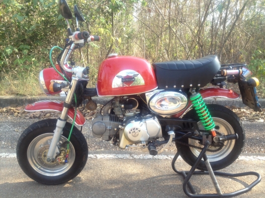 ขาย - แลก GORILLA  สีแดง เครื่องดีแรงๆ 125cc. ทะเบียนเต็ม + พร้อมโอน