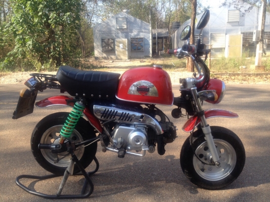 ขาย - แลก GORILLA  สีแดง เครื่องดีแรงๆ 125cc. ทะเบียนเต็ม + พร้อมโอน