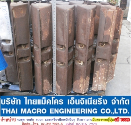 โซ่ D60P-6 พร้อมแผ่น(แท้) รถดัน KOMATSU (90 cm.) เก่านอกญี่ปุ่นแท้(44 ข้อ) ตัด 1ข้อ สวย