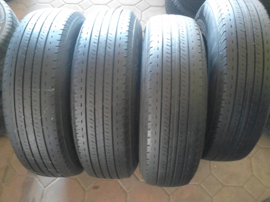 195R15C BRIDGESTONE DURAVIS R611 ปี2012 ชุด 4 เส้น TEL.081-427-3941