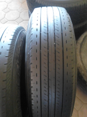 195R15C BRIDGESTONE DURAVIS R611 ปี2012 ชุด 4 เส้น TEL.081-427-3941