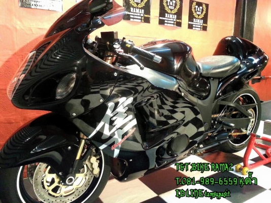 T&amp;T BIKE RAMA2 ขายด่วนๆ 179000 HAYABUSA GSXR1300 ปี2005 สเปคเมกา ไม่มีตัดรอบ มาพร้อมท่อเสียงโหดๆ1คู่งานนอก