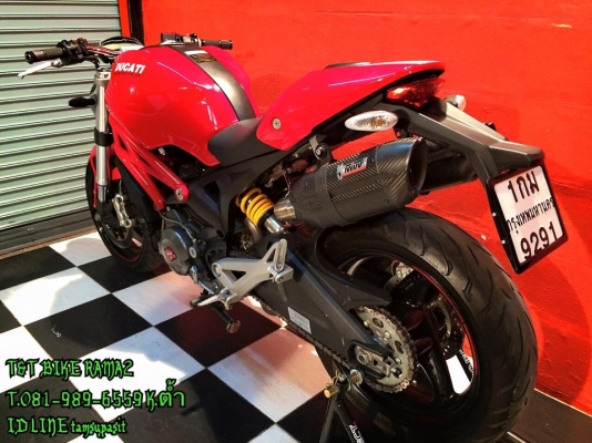 T&amp;T BIKE RAMA2 ราคาเบาๆ 319000 DUCATI M795 ABS ปี2013 วิ่งน้อย2XXXโล ของแต่งตามรูปเลยคับ