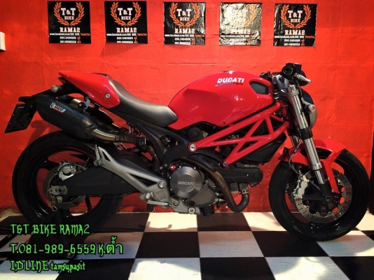 T&amp;T BIKE RAMA2 ราคาเบาๆ 319000 DUCATI M795 ABS ปี2013 วิ่งน้อย2XXXโล ของแต่งตามรูปเลยคับ