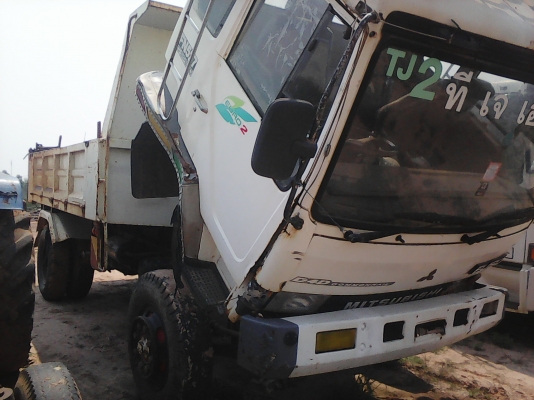 หกล้อใหญ่ ไอ้หลง FK445F-6D14-165 แรงรถห้าง สภาพดีเดิมๆสวยพร้อมใช้งาน แอร์ power ภาษีเต็ม เล่มทะเบียนพร้อมโอน