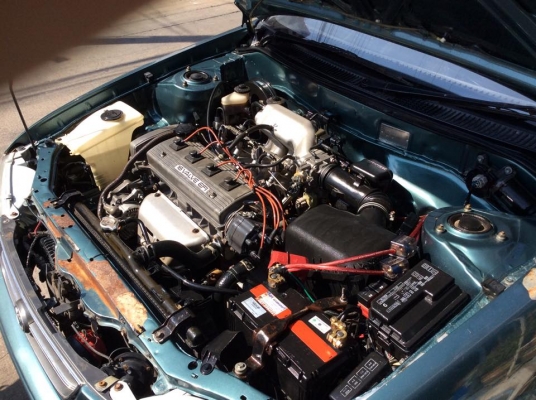 ขายครับ toyota corola 1.5 ท๊อปสุด เกียรธรรมดา ไฟฟ้าทั้งคัน เครื่องเกียรช่วงล่างดีภายในสวยสะอาด พร้อมใช้ แอรหนาวมวิ่งไกลสะบาย สีไม่สวยครับเก็บสี 3ชิ้นจบเลย. ราคา49000 กอล์ฟครับ ดูรถสายไหมวงศกร24ชม