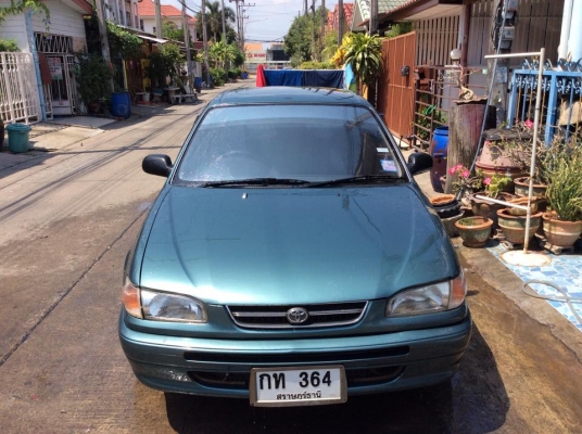 ขายครับ toyota corola 1.5 ท๊อปสุด เกียรธรรมดา ไฟฟ้าทั้งคัน เครื่องเกียรช่วงล่างดีภายในสวยสะอาด พร้อมใช้ แอรหนาวมวิ่งไกลสะบาย สีไม่สวยครับเก็บสี 3ชิ้นจบเลย. ราคา49000 กอล์ฟครับ ดูรถสายไหมวงศกร24ชม