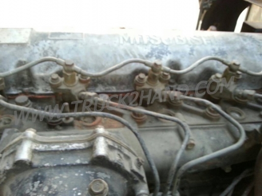 รถบรรทุก  6 ล้อติดเครน  MITSUBISHI   รุ่น FK455J  เครนขนาด 5 ตัน