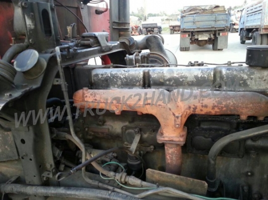 รถบรรทุก  6 ล้อติดเครน  MITSUBISHI   รุ่น FK455J  เครนขนาด 5 ตัน