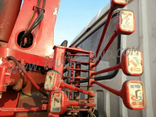 รถบรรทุก  6 ล้อติดเครน  MITSUBISHI   รุ่น FK455J  เครนขนาด 5 ตัน