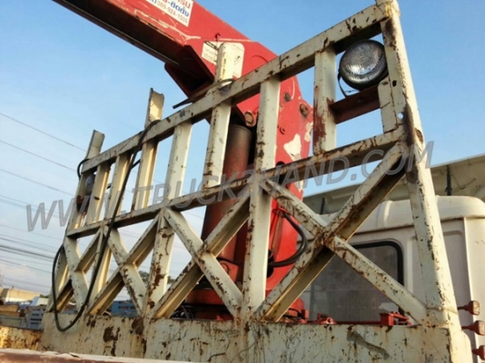 รถบรรทุก  6 ล้อติดเครน  MITSUBISHI   รุ่น FK455J  เครนขนาด 5 ตัน