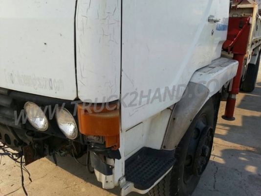 รถบรรทุก  6 ล้อติดเครน  MITSUBISHI   รุ่น FK455J  เครนขนาด 5 ตัน