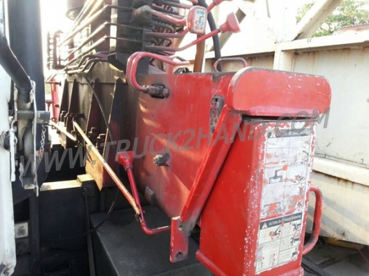 รถบรรทุก  6 ล้อติดเครน  MITSUBISHI   รุ่น FK455J  เครนขนาด 5 ตัน