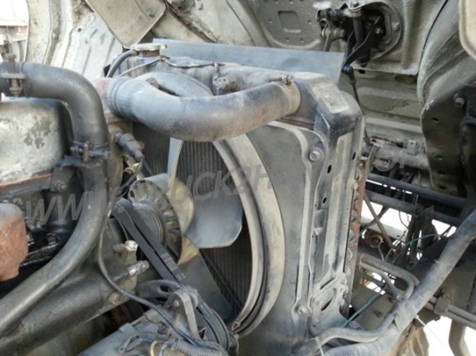 รถบรรทุก  6 ล้อติดเครน  MITSUBISHI   รุ่น FK455J  เครนขนาด 5 ตัน