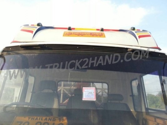 รถบรรทุก  6 ล้อติดเครน  MITSUBISHI   รุ่น FK455J  เครนขนาด 5 ตัน