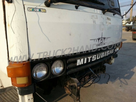 รถบรรทุก  6 ล้อติดเครน  MITSUBISHI   รุ่น FK455J  เครนขนาด 5 ตัน