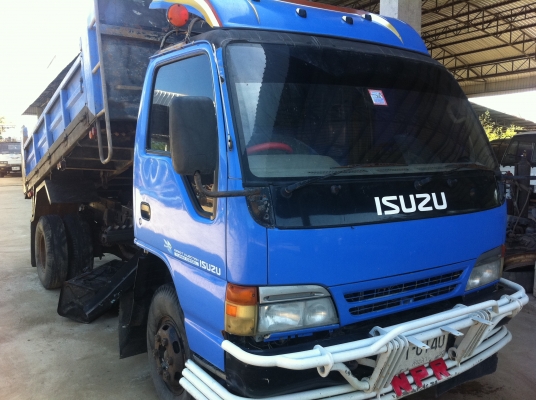 ISUZU NPR 66LX5-S ดั้มสามมิตร เครื่อง 4HF1-120 แรงม้า ช่วงล่าง F เครื่องดี แอร์เย็น ยางดี 6 เส้น