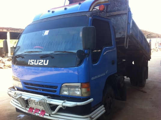 ISUZU NPR 66LX5-S ดั้มสามมิตร เครื่อง 4HF1-120 แรงม้า ช่วงล่าง F เครื่องดี แอร์เย็น ยางดี 6 เส้น