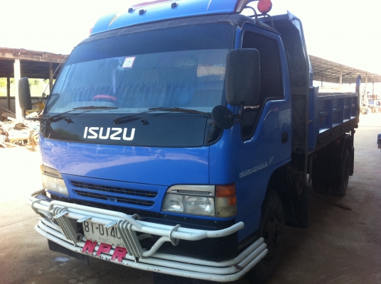 ISUZU NPR 66LX5-S ดั้มสามมิตร เครื่อง 4HF1-120 แรงม้า ช่วงล่าง F เครื่องดี แอร์เย็น ยางดี 6 เส้น