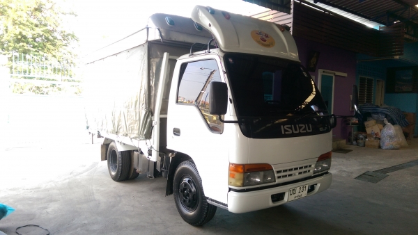6 ล้อเล็ก ISUZU 4HF1 4300 cc. ป้ายขาวเขียว ไม่ติดเวลา