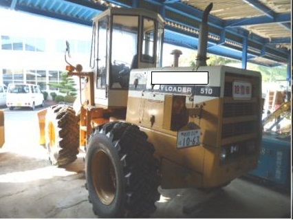 รถตักล้อยาง Komatsu 510 (กรองเดี่ยว) Loader กำลังนำเข้า สนใจโทร. 080-6565422 (หนิง)