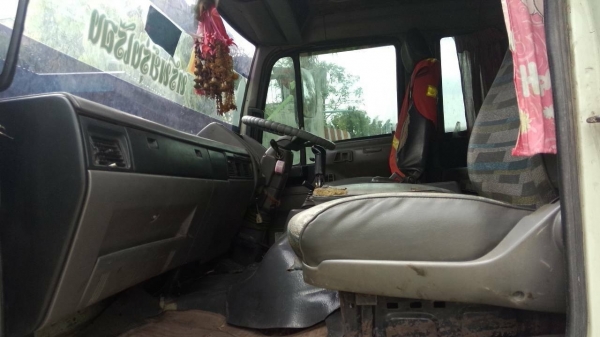 ขายรถพ่วง HINO 3M แม่+ลูกดั๊ม กระบะเหล็กสามมิตร