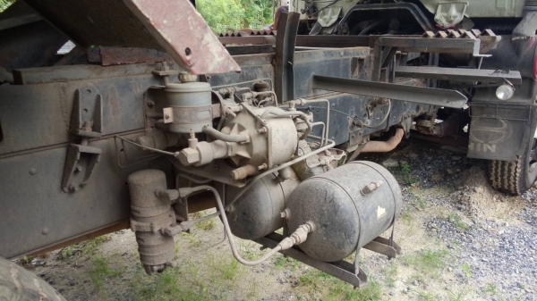 ขายรถพ่วง HINO 3M แม่+ลูกดั๊ม กระบะเหล็กสามมิตร