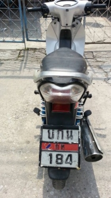 สตาร์ทมือ wave125s ปี46 กท184 สีเทาดำ เครื่องดี 18,500