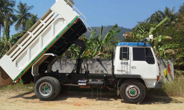 รถบรรทุก 6 ล้อดัมพ์ MISUBISHI  ปีจดทะเบียน 2540