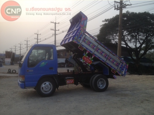 ขายรถสภาพสวยพร้อมใช้งาน ISUZU NKR การ์ตูน ดั้มพ์  4 ล้อ  เครื่อง 125 HP 4 สูบ