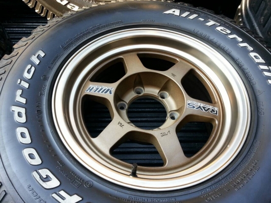 ล้อ  TE37  พร้อมยาง  BF