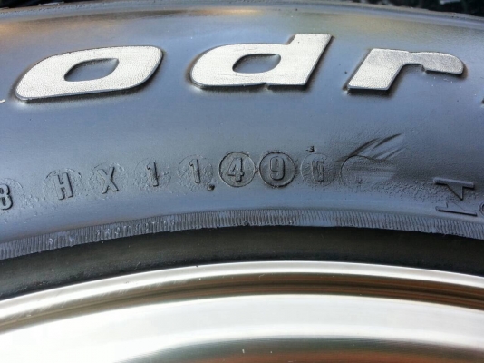 ล้อ  TE37  พร้อมยาง  BF