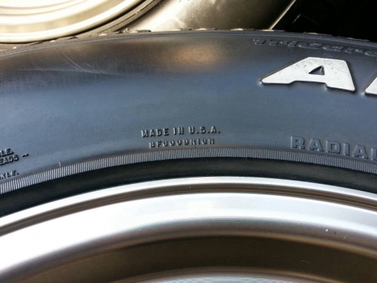 ล้อ  TE37  พร้อมยาง  BF