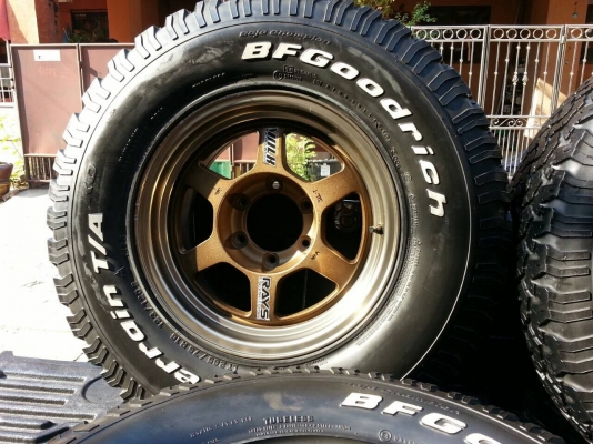 ล้อ  TE37  พร้อมยาง  BF