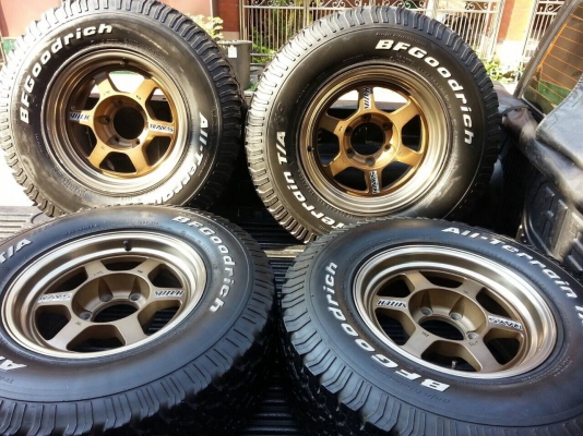 ล้อ  TE37  พร้อมยาง  BF