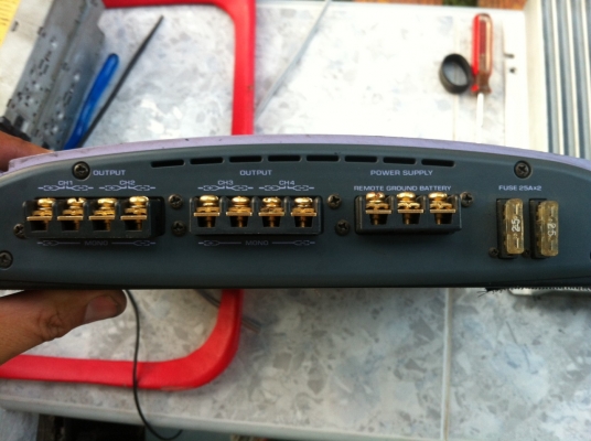 ADDZEST 4CH APA4161 160W มือ2 ญี่ปุ่น