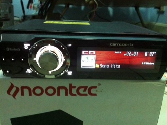 Pioneer P810 Bluetooth MP3 BT Audio Telphone จอสไลด์ไฟฟ้า กราฟฟิกสี AUX ปรีเอ้า2ชุด มือ2 ญี่ปุ่น สภาพสวย