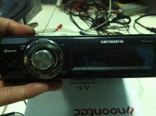 Pioneer P810 Bluetooth MP3 BT Audio Telphone จอสไลด์ไฟฟ้า กราฟฟิกสี AUX ปรีเอ้า2ชุด มือ2 ญี่ปุ่น สภาพสวย