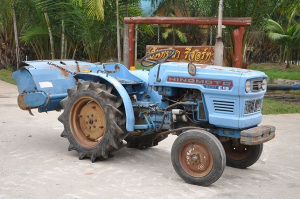 ขายรถไถHINOMOTO 15แรง พร้อมโรตารี่พรวนดิน นำเข้าญี่ปุ่นสวยเดิม ขาย59,000บาท