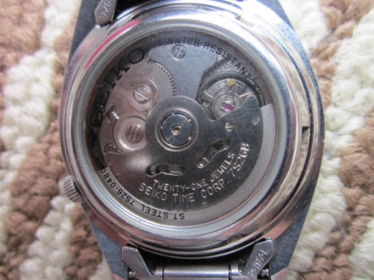 +++++ SEIKO 7s26 หลังเปลือย +++++