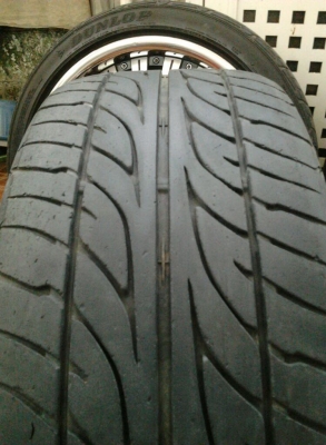 ขายแม็กVIPขอบ18นิ้ว 5รู114พร้อมยางDunlop LM703 ราคา 12,900 บ
