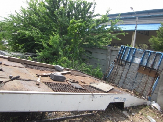 ขาย- กระบะสไลด์ หางพับเก็บได้ ขนาด 2.2x6 เมตร มีวิ๊น+รีโมท มือสองจากญี่ปุ่นแท้