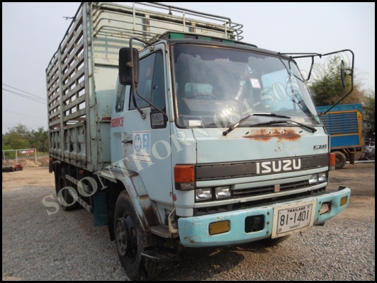 ขายด่วน รถบรรทุก 6 ล้อ ISUZU ROCKY 195 แรง นางฟ้าแท้ (รถห้าง) เดิมๆ สวยพร้อมใช้ ราคาสุดคุ้ม