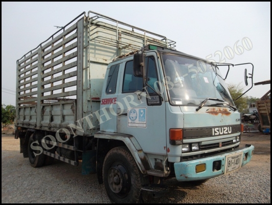ขายด่วน รถบรรทุก 6 ล้อ ISUZU ROCKY 195 แรง นางฟ้าแท้ (รถห้าง) เดิมๆ สวยพร้อมใช้ ราคาสุดคุ้ม
