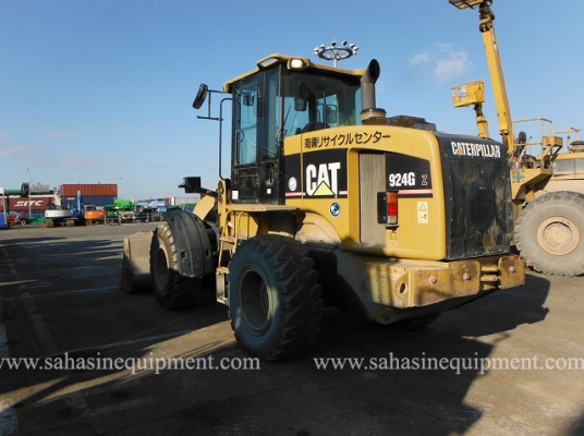 รถตัก CAT 924G บจก.สหสินอีควิปเม้นท์ โทร.081-5851880, 02-5168100-1 www.sahasinequipment.com