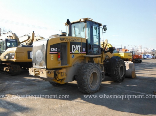 รถตัก CAT 924G บจก.สหสินอีควิปเม้นท์ โทร.081-5851880, 02-5168100-1 www.sahasinequipment.com
