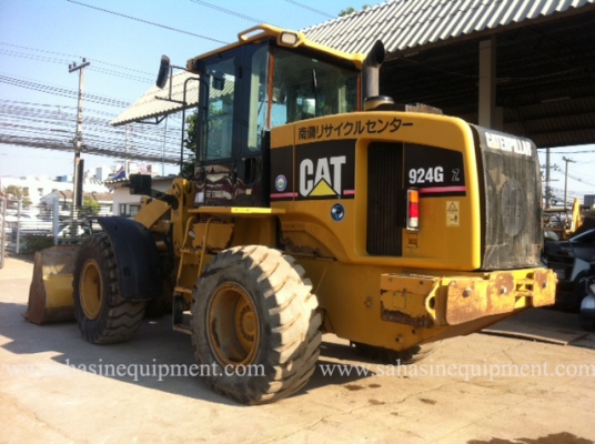 รถตัก CAT 924G บจก.สหสินอีควิปเม้นท์ โทร.081-5851880, 02-5168100-1 www.sahasinequipment.com