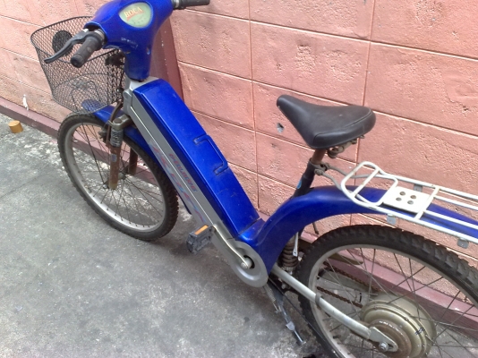 ขายจักรยานไฟฟ้าแบบปั่นได้ แต่ไฟฟ้าใช้ไม่ได้เพราะสายขาด